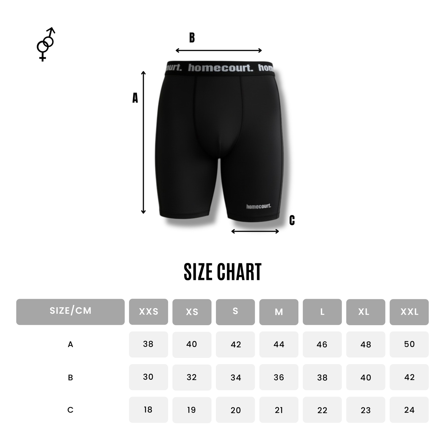 Compression shorts