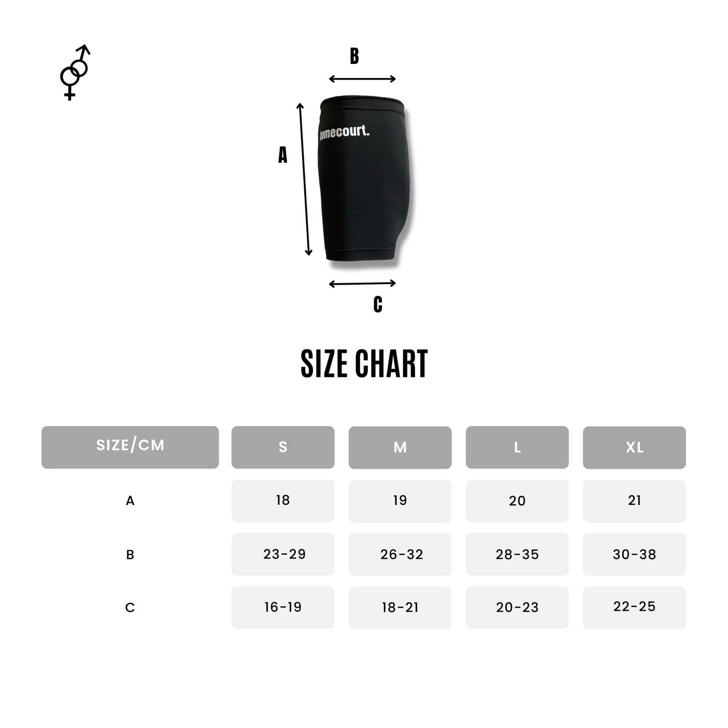 Calf sleeve short