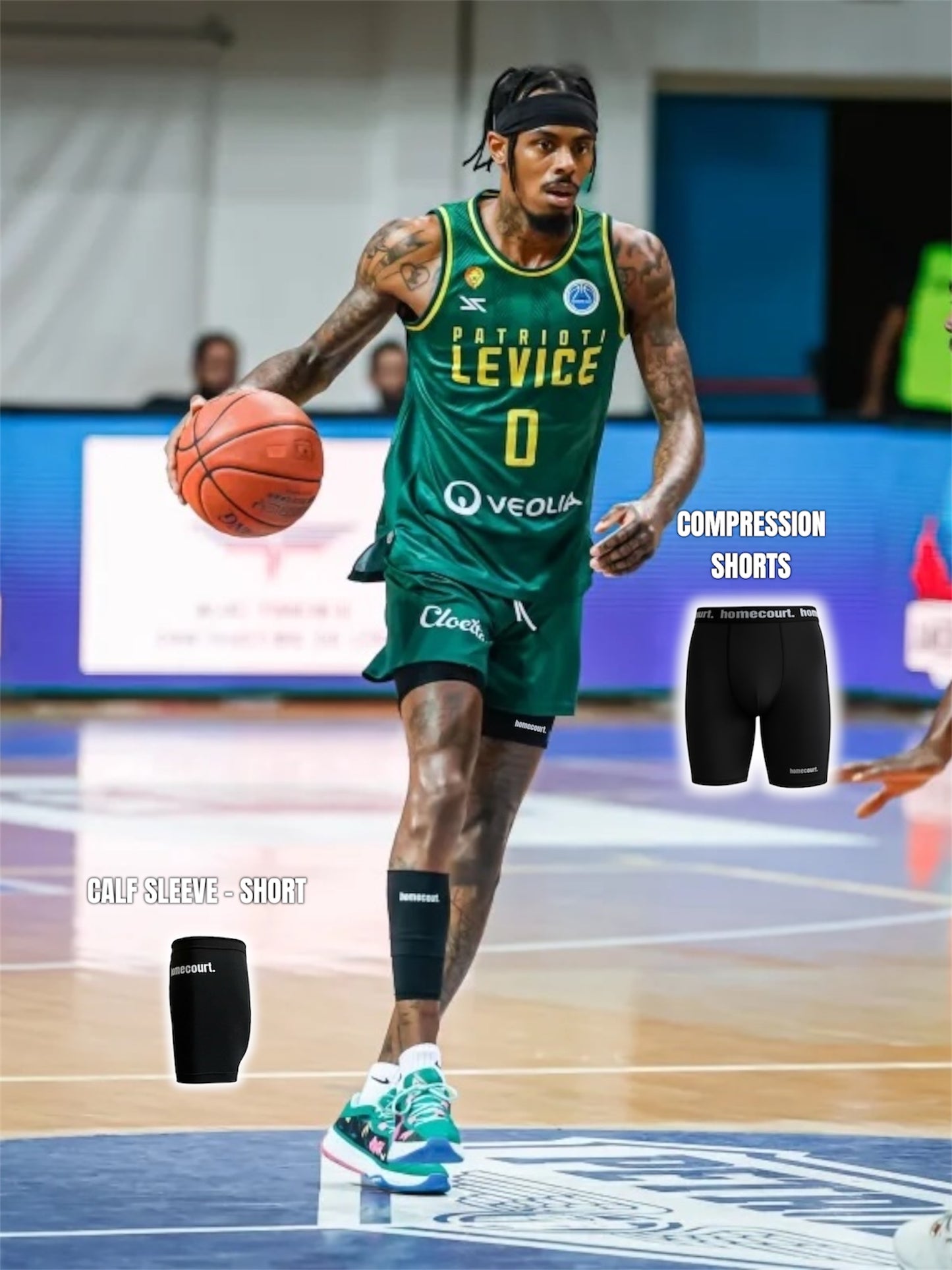 Compression shorts