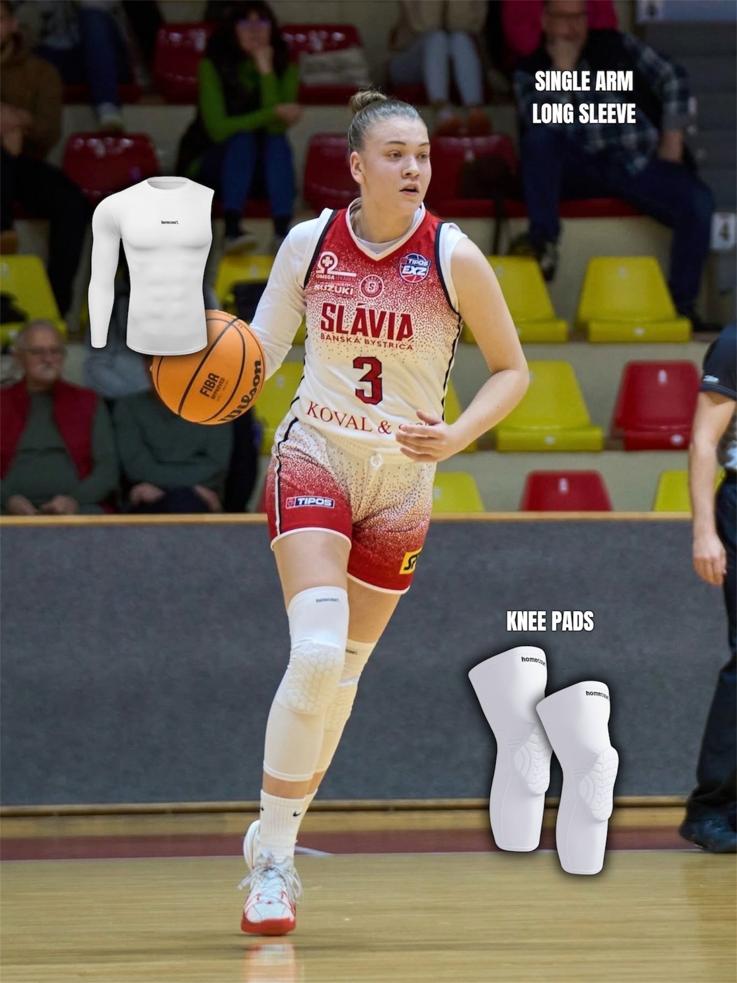 Single arm long sleeve