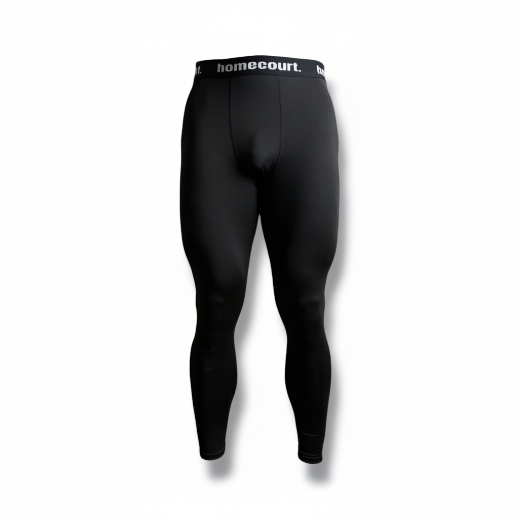 Černé kompresní legíny homecourt - čtvercový formát